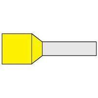 Adereindhuls geisoleerd 6,0x12 geel - 4421072 - thumbnail