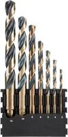DeWalt Accessoires houder + black & gold ronde schacht metaalboren | 7 stuks | 3 mm, 4 mm, 5 mm, 6 mm, 8 mm, 10 mm, 12 mm - dt70829-qz - thumbnail