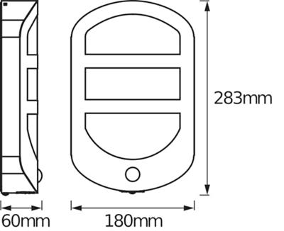 OSRAM HOMELIGHTING ENDURA Style Plate Wall Sensor 12.5W Stainless Steel 4099854461675 LED-buitenlamp (wand) OSRAM HOMELIGHTING ENDURA Style Plate Wall Sensor 12.5W Stainless Steel 4099854461675 LED-buitenlamp (wand)