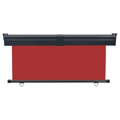 VidaXL Balkonscherm 165x250 cm rood