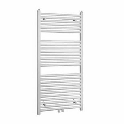 Designradiator BWS Nile Gobi 160x60cm Geborsteld Mat Wit Midden/zij-aansluiting Designradiator BWS Nile Gobi 160x60cm Geborsteld Mat Wit Midden/zij-aansluiting