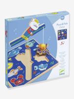 Puzzel Fish Color DJECO donkerblauw - thumbnail