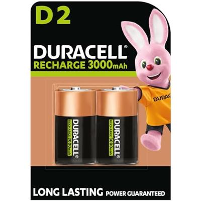 Duracell PreCharged Oplaadbare D batterij (mono) NiMH 3000 mAh 1.2 V 2 stuk(s)