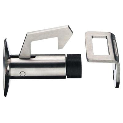 P&E P+E Deurvastzetter wandmontage - RVS geborsteld P&E P+E Deurvastzetter wandmontage - RVS geborsteld