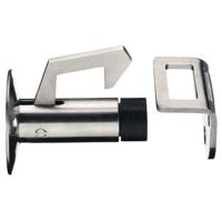 P&E P+E Deurvastzetter wandmontage - RVS geborsteld - thumbnail