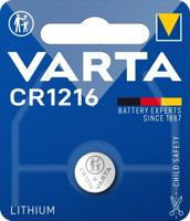 Varta Knoopcel CR1216 3 V 1 stuk(s) 27 mAh Lithium LITHIUM Coin CR1216 Bli 1 - thumbnail