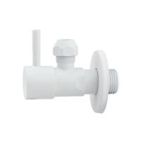 Hoekstopkraan Best Design White-Solara 1/2"x 3/8" 10mm Knel Mat Wit - thumbnail