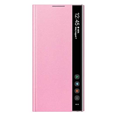 Clear View Cover EF-ZN970 - Flip cover voor mobiele telefoon - roze - voor Galaxy Note 10 (Unlocked), Note10 Clear View Cover EF-ZN970 - Flip cover voor mobiele telefoon - roze - voor Galaxy Note 10 (Unlocked), Note10