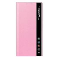 Clear View Cover EF-ZN970 - Flip cover voor mobiele telefoon - roze - voor Galaxy Note 10 (Unlocked), Note10 - thumbnail