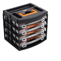 Alutec Assortimentskoffer-set (l x b x h) 322 x 279 x 297 mm Aantal vakken: 16 Variabele onderverdeling Inhoud 1 stuk(s) - thumbnail