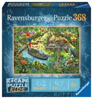 Ravensburger puzzel escape kids jungle 368 stukjes - thumbnail