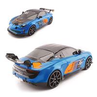 Politiewagen op Afstandsbediening Mondo Alpine A110 GT4 R / C 1:10 Turkoois - thumbnail