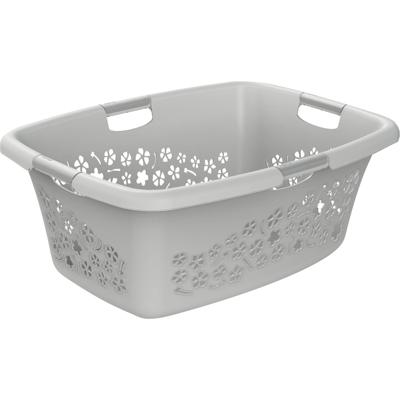 Rotho flowers wasmand 50l grijs