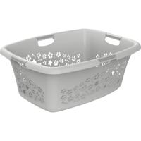 Rotho flowers wasmand 50l grijs - thumbnail
