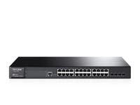 TP-LINK T2600G-28TS netwerk-switch Managed L2 Gigabit Ethernet (10/100/1000) Zwart - thumbnail
