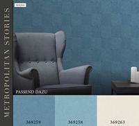 Livingwalls Metropolitan Stories blauw behang | 369259 - thumbnail