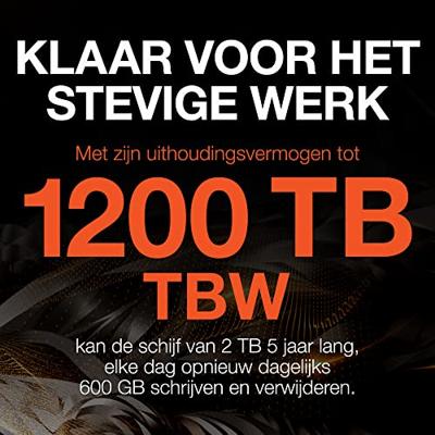 Seagate FireCuda 520, 1 TB, Interne SSD, M.2 PCIe Gen4 ×4 NVMe 1.4, met snelheden tot 5000/4850 MB/s, 3 jaar Rescue Services (ZP1000GV3A012)