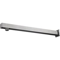Saqu Cubo douchearm muurbevestiging 41cm geborsteld staal - thumbnail