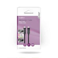 Nedis USB-Kabel | 5 Gbps | 2 m | 1 stuks - CCGB64700BK20 CCGB64700BK20 - thumbnail
