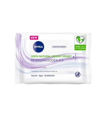 Nivea 3-in-1 Reinigingsdoekjes Gevoelige Huid