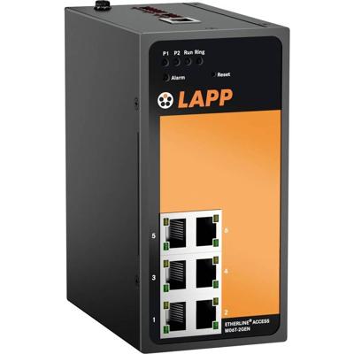 LAPP 21700125 ETHERLINE® ACCESS M06T-2GEN Industrial Ethernet Switch 10 / 100 / 1000 MBit/s LAPP 21700125 ETHERLINE® ACCESS M06T-2GEN Industrial Ethernet Switch 10 / 100 / 1000 MBit/s