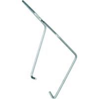 Weidmüller SCM-I CLIP M Beugelhouder Zilver 10 stuk(s) - thumbnail