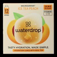 Waterdrop Ice Tea Peach Microdrink Vitamin Hydration Cubes - thumbnail