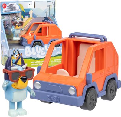 Bluey 4WD Auto & Bluey speelset