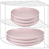 Keukenhoekrek metaal 23x23x21cm grijs - thumbnail