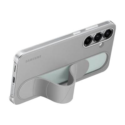 Samsung Galaxy S25 Plus Standing Grip Case Telefoonhoesje Grijs - thumbnail