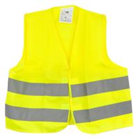 Veiligheidsvest kinderen 3-12 jaar geel - thumbnail