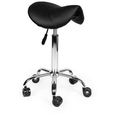 Zadelkruk Office medium harde wielen zw