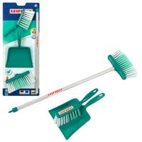 Theo Klein Leifheit Speelgod Veegset Turquoise - thumbnail