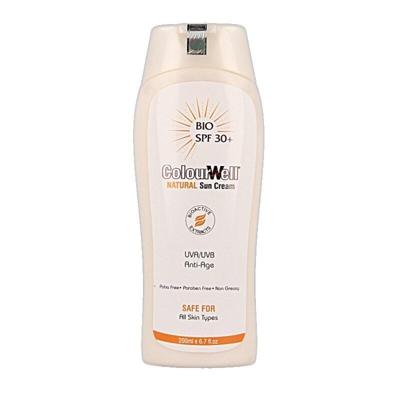 Colourwell Natuurlijke zonnecreme SPF30 200 Milliliter