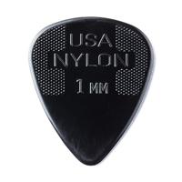 Dunlop Nylon Standard 1.00mm plectrum zwart - thumbnail