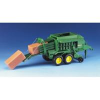 bruder John Deere 690 balenpers modelvoertuig - thumbnail