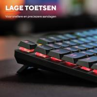 Trust GXT866 TORIX MECHANICAL KEYBOARD US QWERTY Toetsenbord Zwart - thumbnail