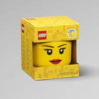 Room Copenhagen LEGO opberghoofd Girl opbergdoos - thumbnail