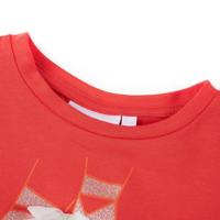 Kindershirt 104 rood - thumbnail