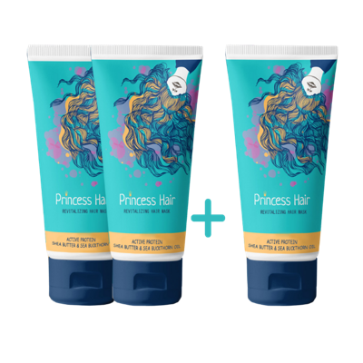 Princess Hair Masker 2+1 gratis