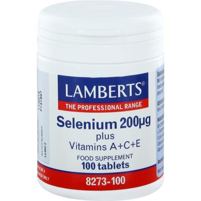 Selenium 200mcg met vitamine A C E Selenium 200mcg met vitamine A C E