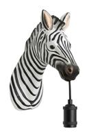 Light & Living Wandlamp 'Zebra' 25cm, kleur Wit/Zwart - thumbnail