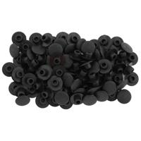Fix-Nippel Afdekdopje cover plugs 6mm hex socket 100pcs. - thumbnail