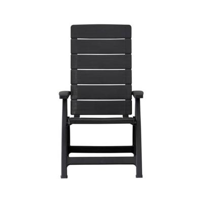 Standen tuinstoel Brasilia antraciet (2 stuks)