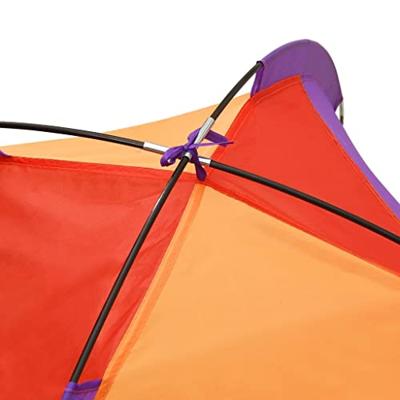 VidaXL Kinderspeeltent met 250 ballen 338x123x111 cm meerkleurig