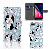 Apple iPhone 7 Plus | 8 Plus | Telefoonhoesje | Met pasjeshouder | Hondjes - thumbnail