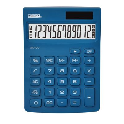 Desq bureaurekenmachine New Generation Compact 30100, donkerblauw