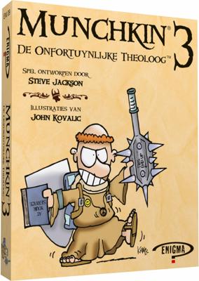 Asmodee munchkin 3 de onfortuinlijke theoloog kaartspel