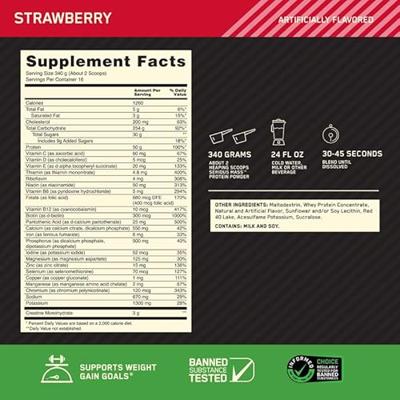 Serious Mass | Optimum Nutrition | 5455 G