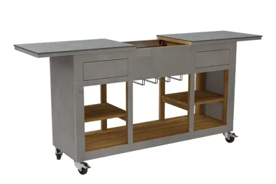 Passion Grills | Buitenkeuken Module Kerafina | Bar Eiland met Wielen